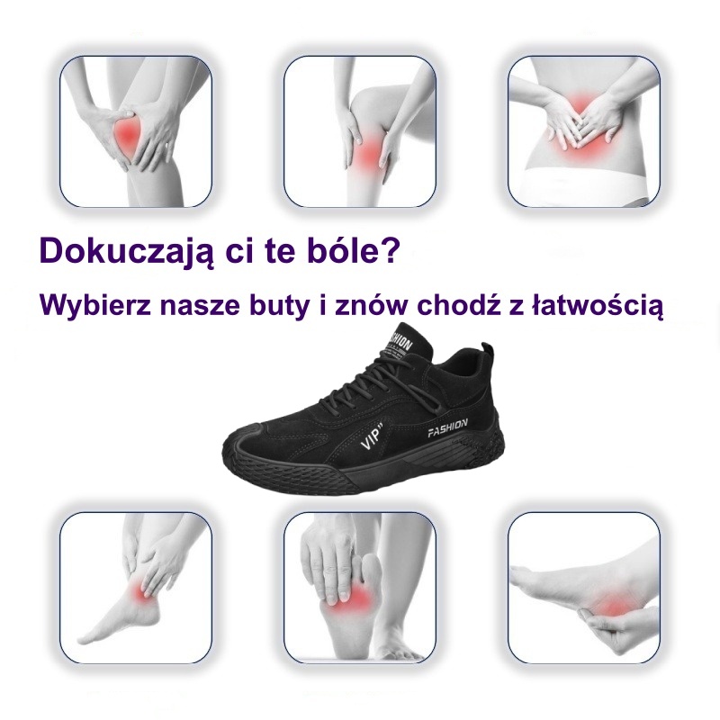 [⏰50% zniżki dzisiaj - nie przegap] Ergonomiczne buty trekkingowe - ✅️ Korygują styl chodzenia - Wyselekcjonowana włoska skóra