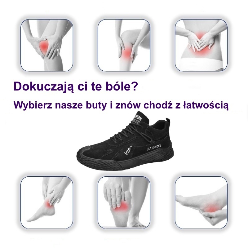 [⏰50% zniżki dzisiaj - nie przegap] Ergonomiczne buty trekkingowe - ✅️ Korygują styl chodzenia - Wyselekcjonowana włoska skóra