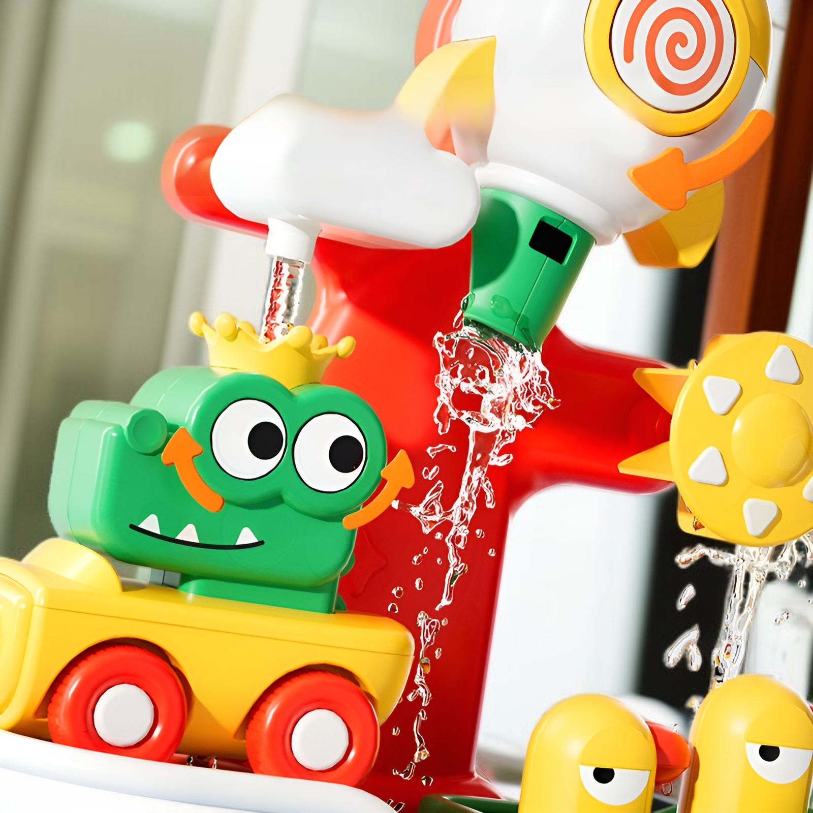 Baby-Wasserspielzeug mit Duschkopf