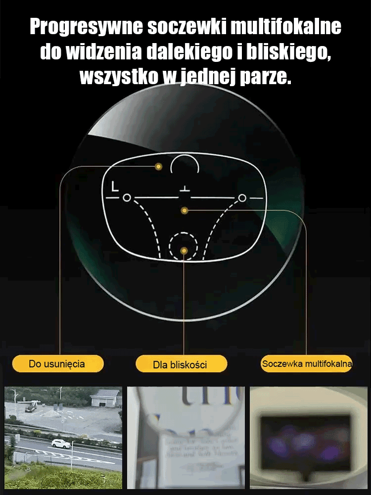 【Przywróć wzrok do jasności sprzed 20 lat】Okulary do czytania Smart Zoom Comfort