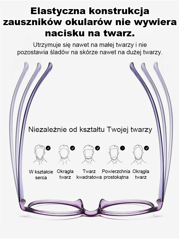 Ultralekkie okulary do czytania z filtrem światła niebieskiego❤️Wyglądasz 10 lat młodziej