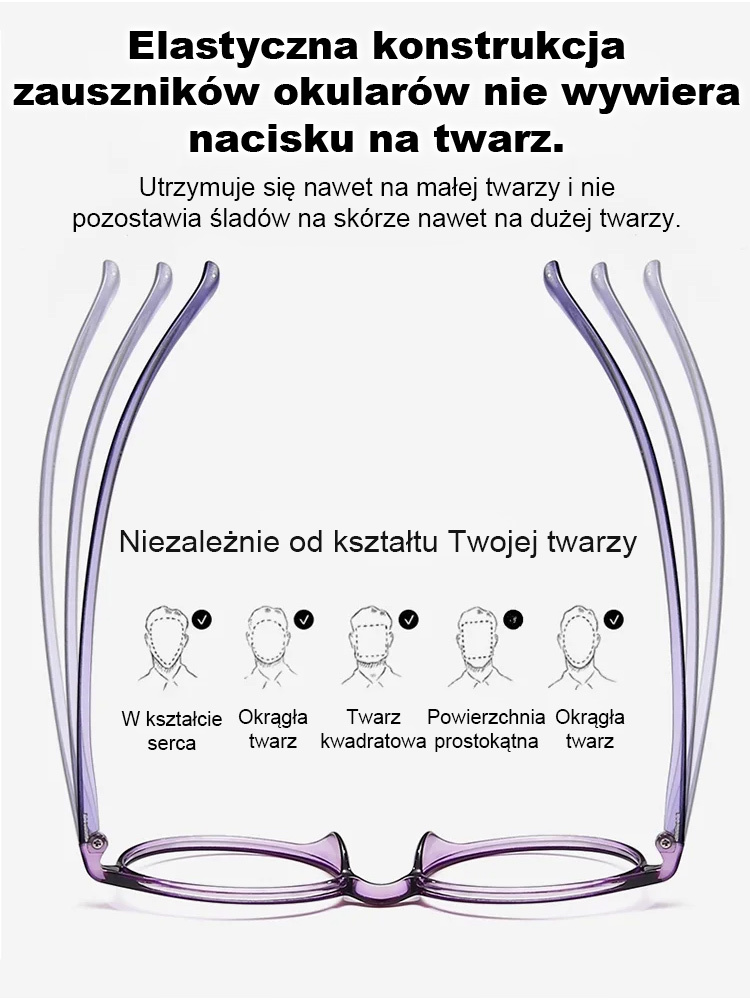 Ultralekkie okulary do czytania z filtrem światła niebieskiego❤️Wyglądasz 10 lat młodziej