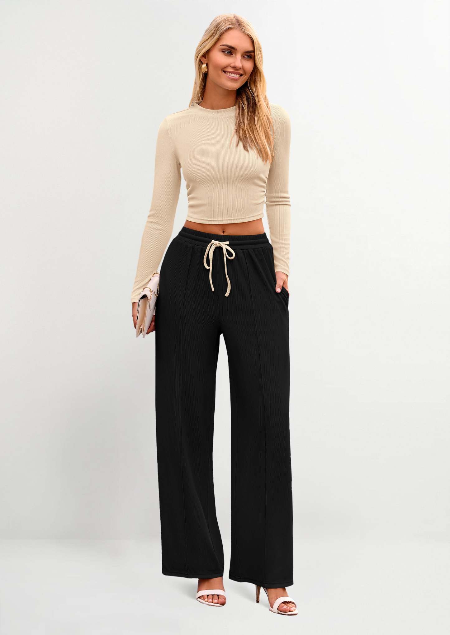 Women's 2 Piece Loungewear Long Sleeve Set 