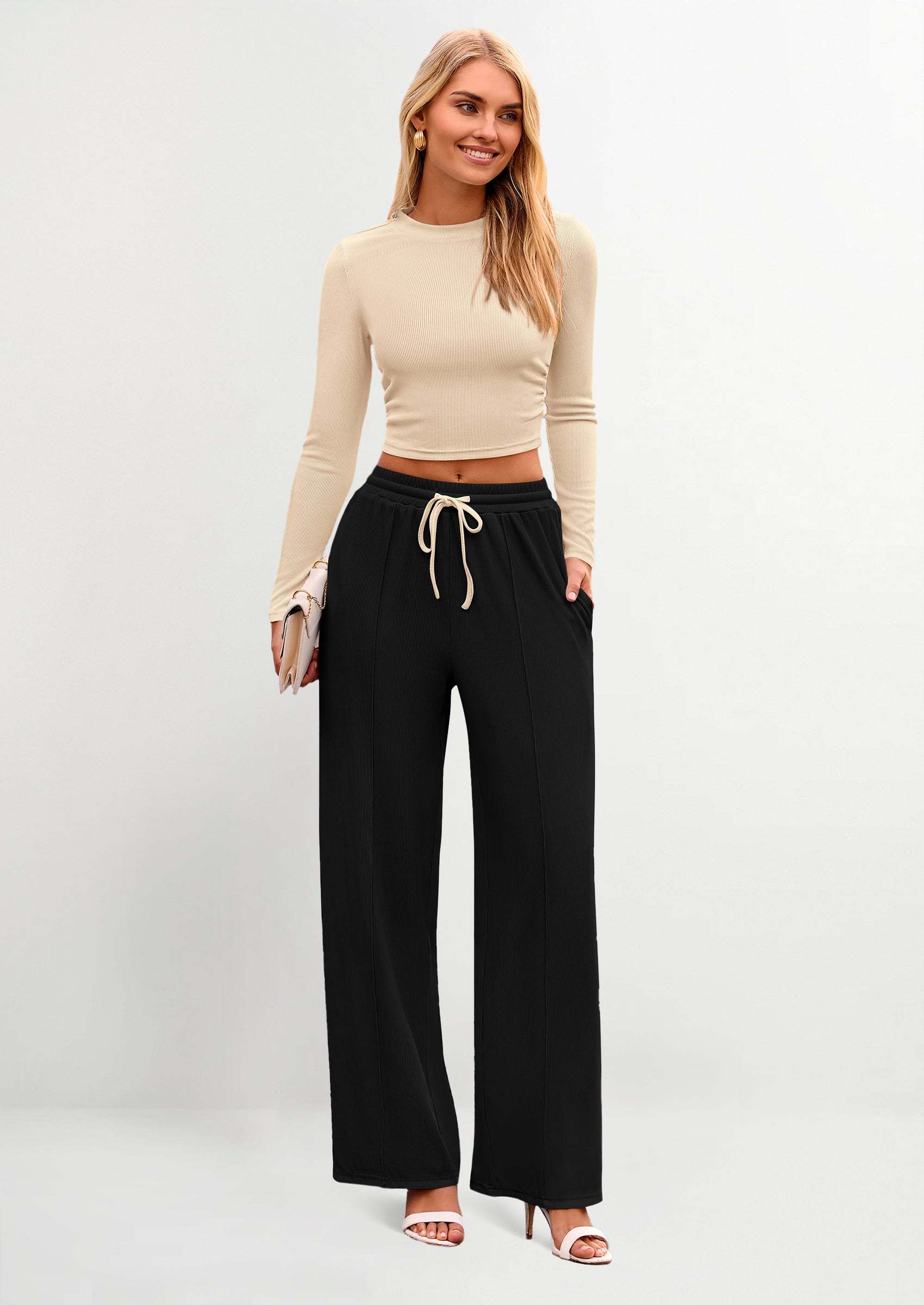 Women's 2 Piece Loungewear Long Sleeve Set 