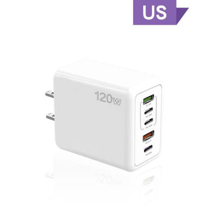 120W Fast Charger with 5 Ports⚡