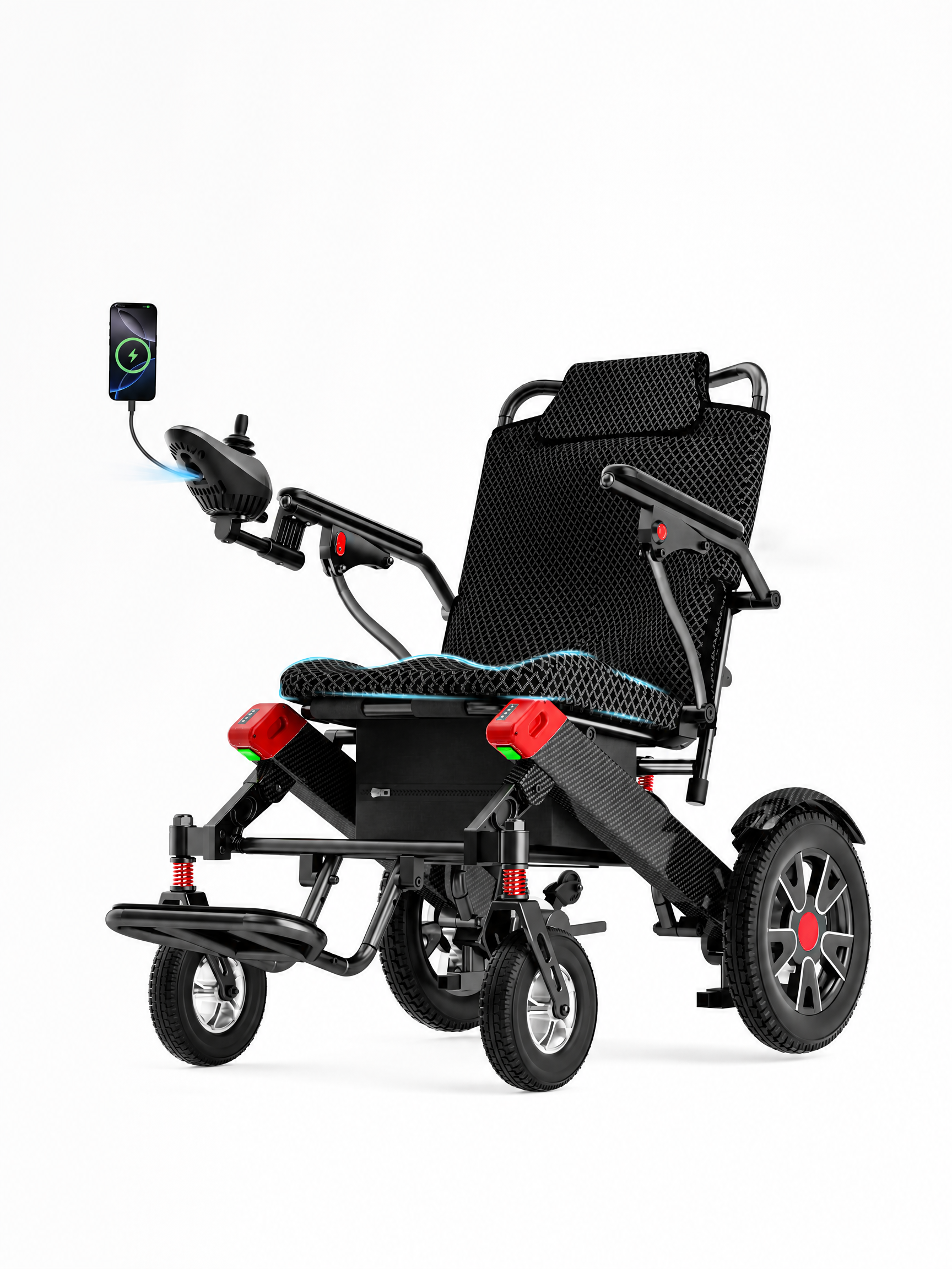 Long-endurance electric wheelchair