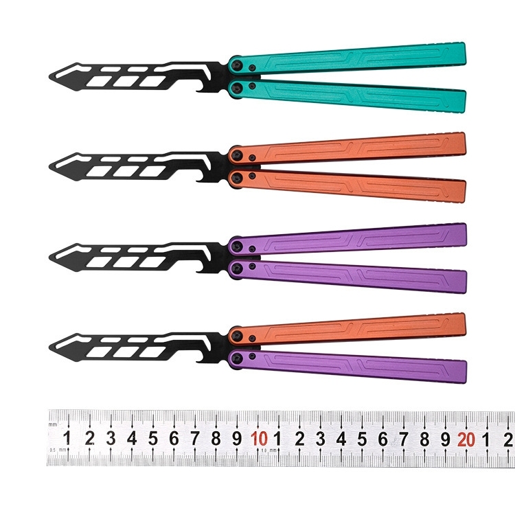 Bushing System 6061 Aluminium Channel Handle, Outdoor Survival Camping Multitool, Gift for Men Women Boyfriend Dad Boy Child (Green)