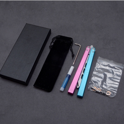 Bushing System 6061 Aluminium Channel Handle, Outdoor Survival Camping Multitool, Gift for Men Women Boyfriend Dad Boy Child (Green)