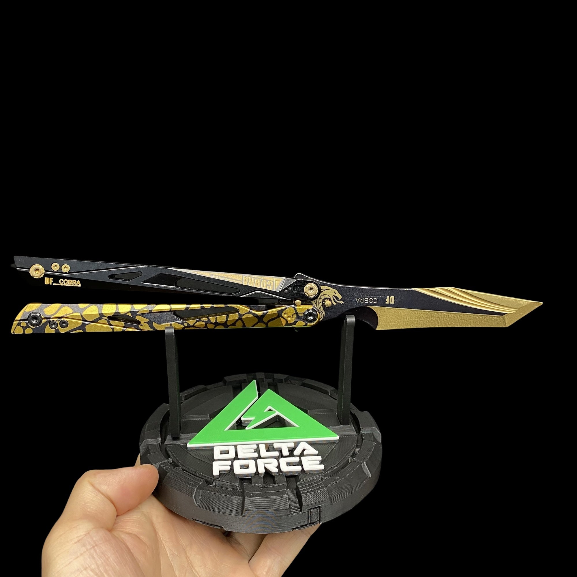 IRL Cobra Vanguard High-End CNC Balisong Trainer Butterfly Knife Trainer