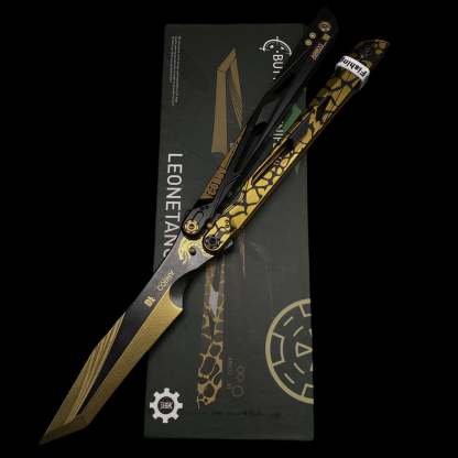 IRL Cobra Vanguard High-End CNC Balisong Trainer Butterfly Knife Trainer