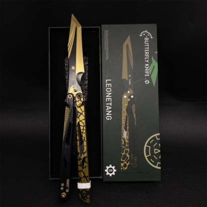 IRL Cobra Vanguard High-End CNC Balisong Trainer Butterfly Knife Trainer