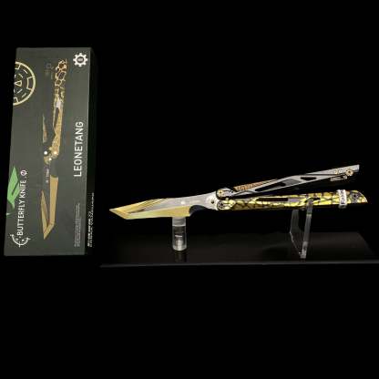 IRL Cobra Vanguard High-End CNC Balisong Trainer Butterfly Knife Trainer