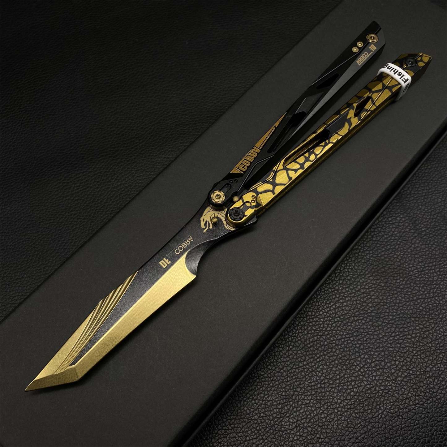 IRL Cobra Vanguard High-End CNC Balisong Trainer Butterfly Knife Trainer