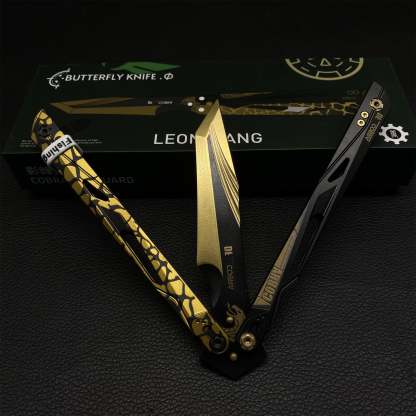 IRL Cobra Vanguard High-End CNC Balisong Trainer Butterfly Knife Trainer