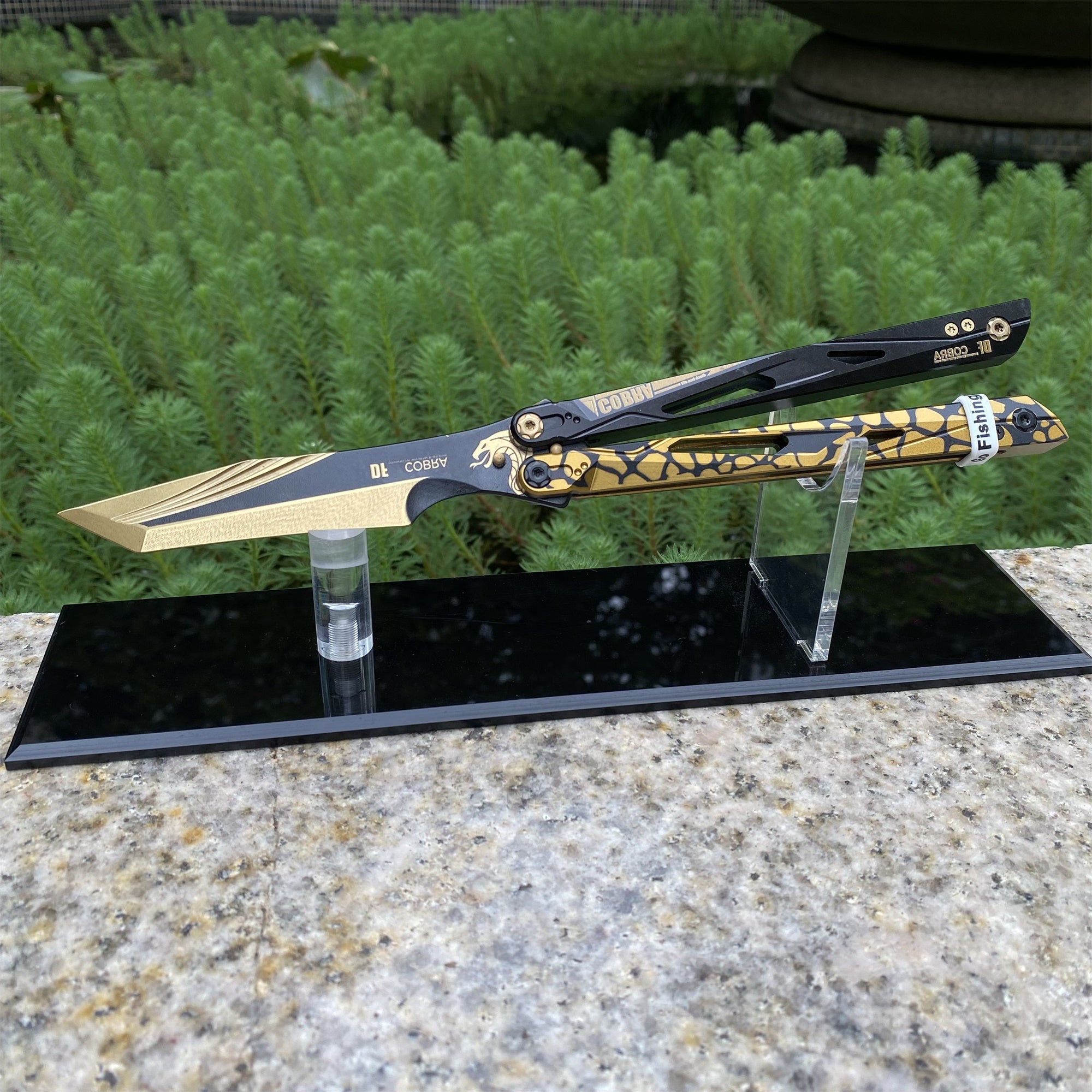 IRL Cobra Vanguard High-End CNC Balisong Trainer Butterfly Knife Trainer