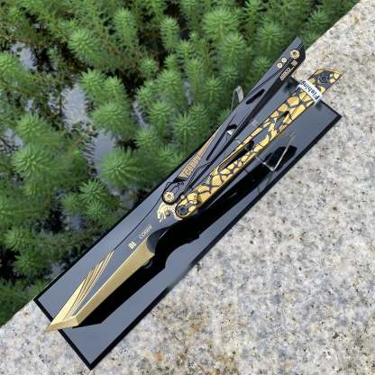 IRL Cobra Vanguard High-End CNC Balisong Trainer Butterfly Knife Trainer