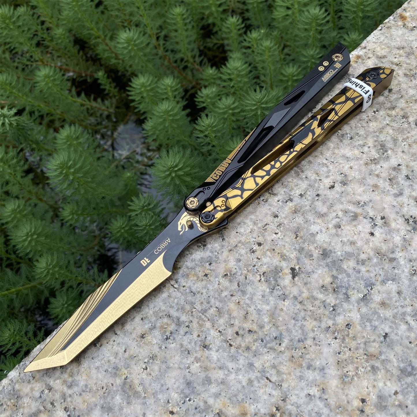 IRL Cobra Vanguard High-End CNC Balisong Trainer Butterfly Knife Trainer