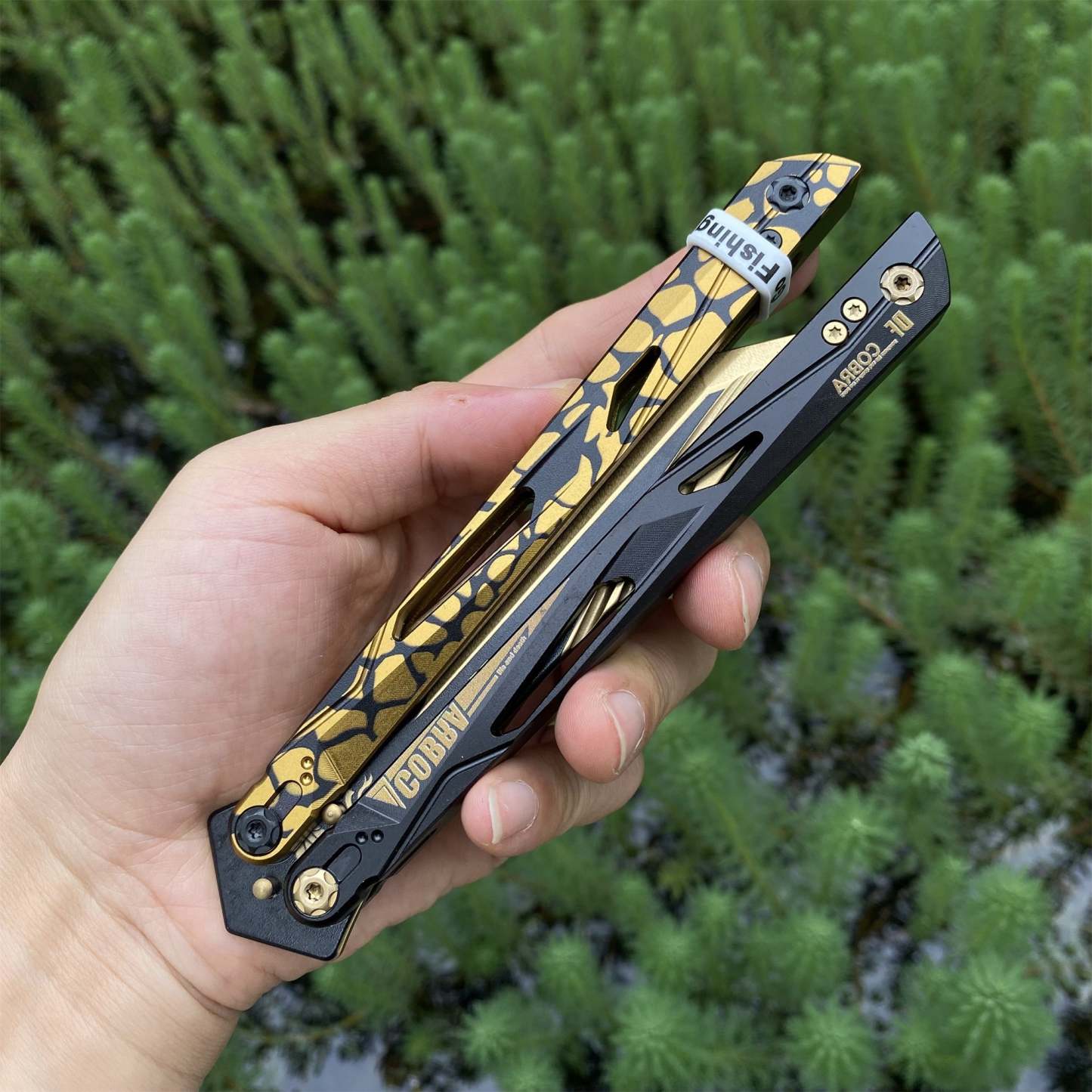 IRL Cobra Vanguard High-End CNC Balisong Trainer Butterfly Knife Trainer