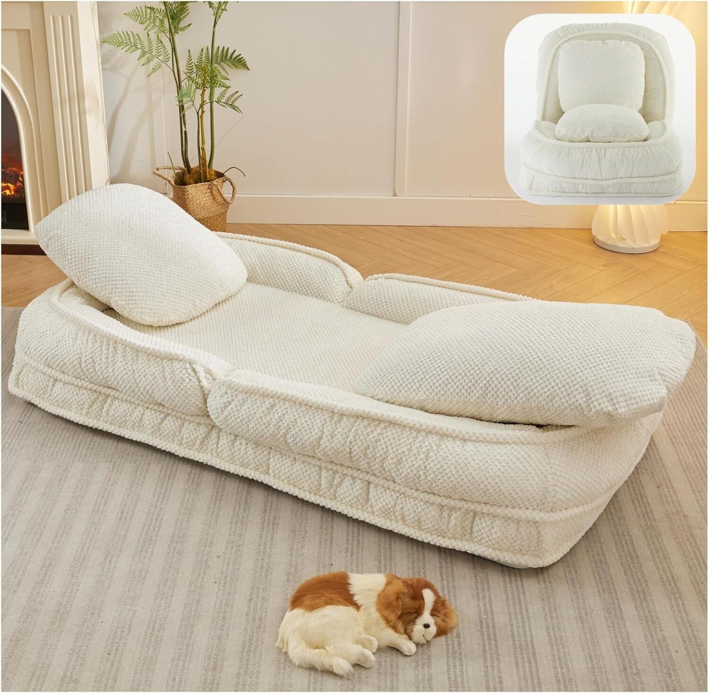 🎄Last Day Christmas Early Bird Sale🎄 -Foldable Lazy Sofa Bed Floor Chair