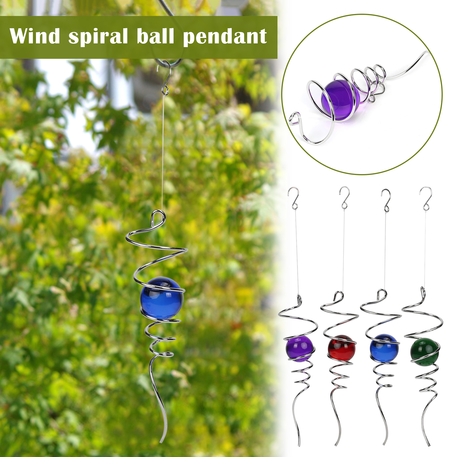(Last Day Promotion- SAVE 48%🎁)Wind Spinner Ball Spiral Tai(🔥BUY 3 GET FREE SHIPPING)