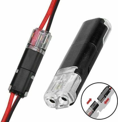 Double - Wire Plug-in Connector With Locking Buckle-👍BUY 2 GET 1 FREE (60PCS)