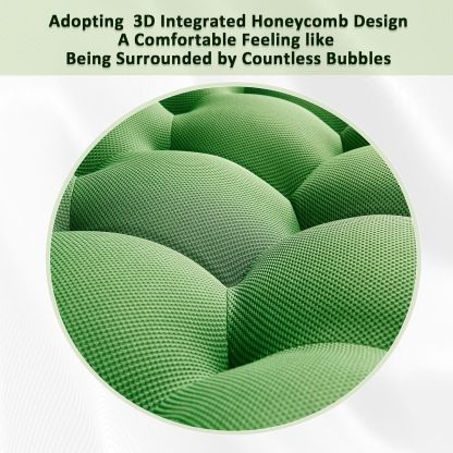 🎉74.8'' Modern Loveseat Sofa, 2 Seater Mesh Fabric Love Seat Floor Sofa