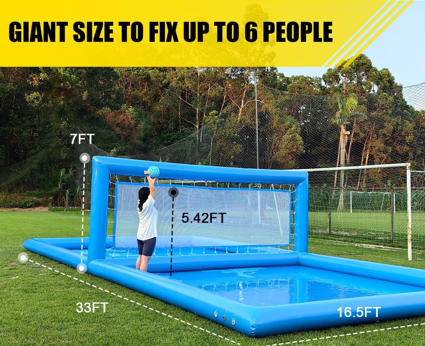 33ft Inflatable Volleyball Pool