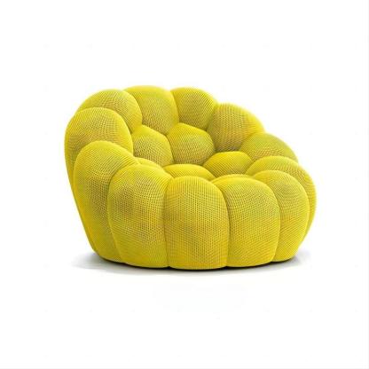 🎉74.8'' Modern Loveseat Sofa, 2 Seater Mesh Fabric Love Seat Floor Sofa