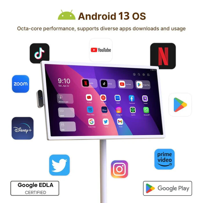 Portable mobile HDTV 4K Ultra HD