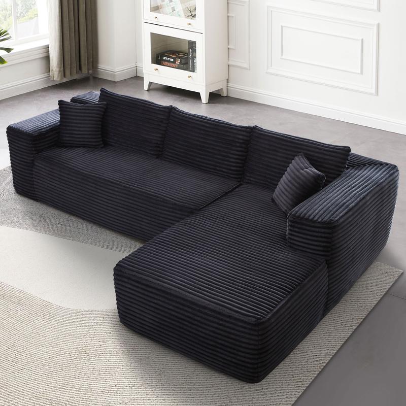 💥𝗟𝗶𝗺𝗶𝘁𝗲𝗱 𝗧𝗶𝗺𝗲 𝗢𝗳𝗳𝗲𝗿💖【Buy 2 Packages Shipping】L-Shaped Sectional Sofa Set