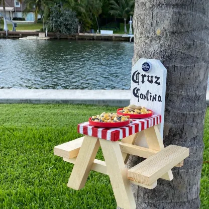 🔥Hot Sale -48% Off✨Handmade Wood Natural Feeder Decor