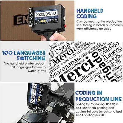 🔥[Last day for clearance]🔥Handheld Inkjet Color Printer