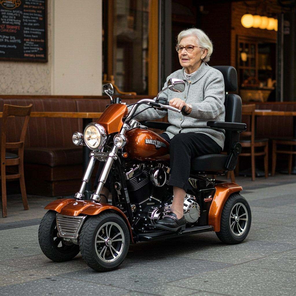 Clearance Sale🔥Limited Time Offer💖 Electric Motorcycle Mobility Scooters-Perfect for Active Seniors