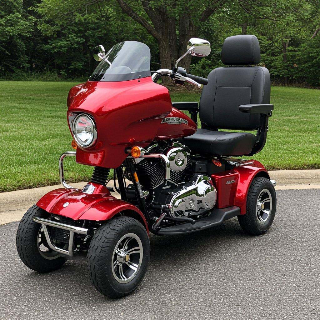 Clearance Sale🔥Limited Time Offer💖 Electric Motorcycle Mobility Scooters-Perfect for Active Seniors
