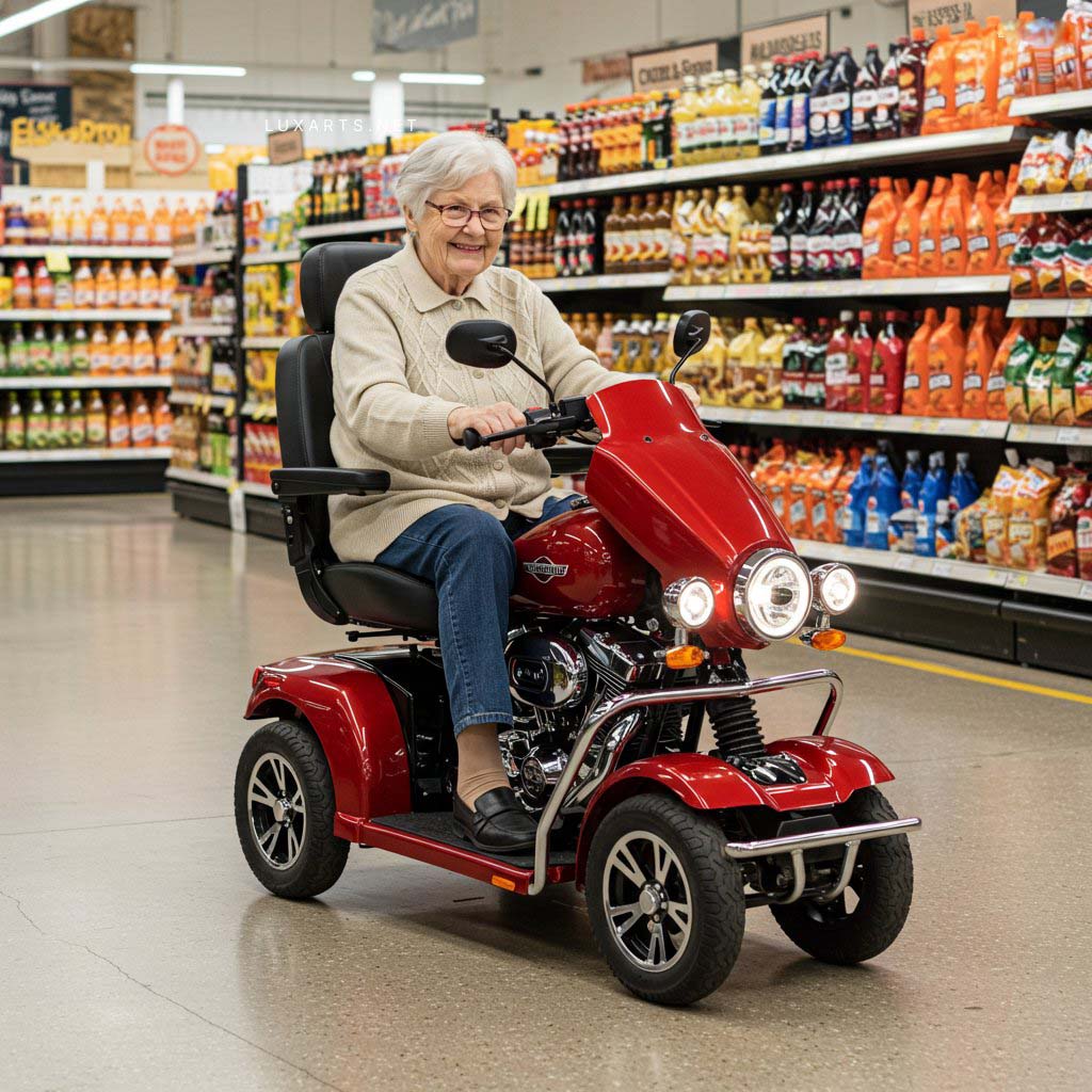 Clearance Sale🔥Limited Time Offer💖 Electric Motorcycle Mobility Scooters-Perfect for Active Seniors