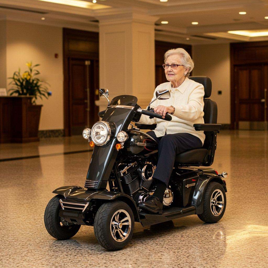 Clearance Sale🔥Limited Time Offer💖 Electric Motorcycle Mobility Scooters-Perfect for Active Seniors