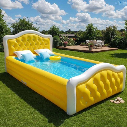 Giant Inflatable Bed Pool