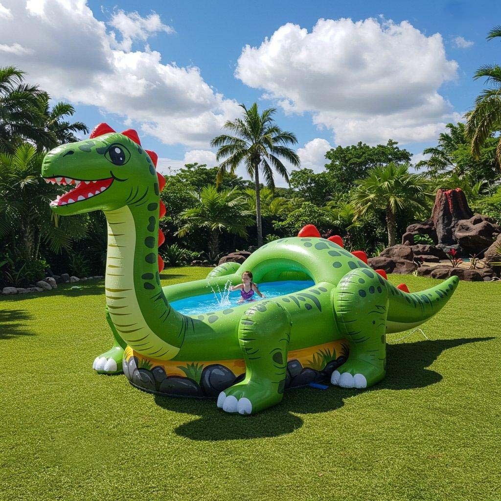 Giant Inflatable Dinosaur Pool
