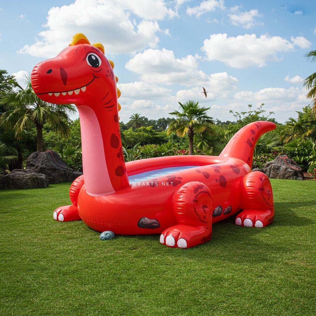 Giant Inflatable Dinosaur Pool