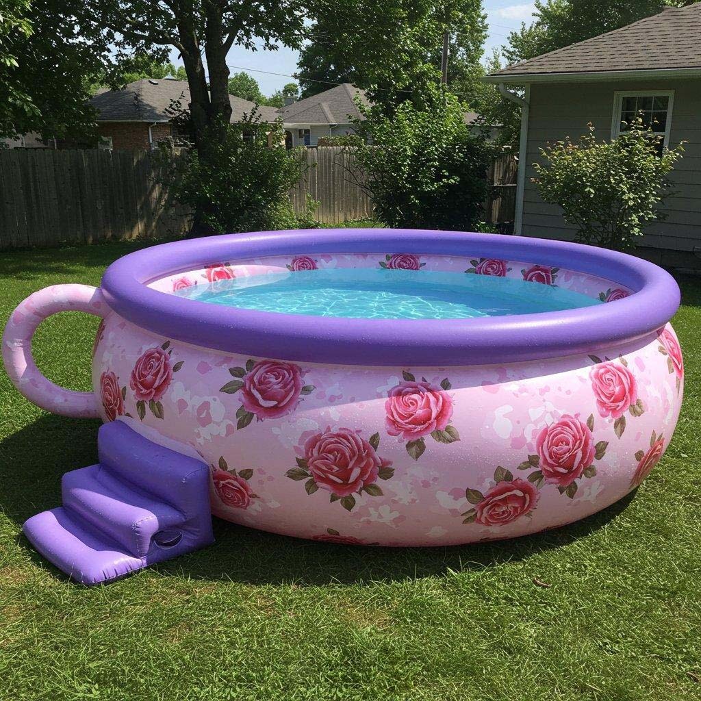 Inflatable Tea Cup Pool