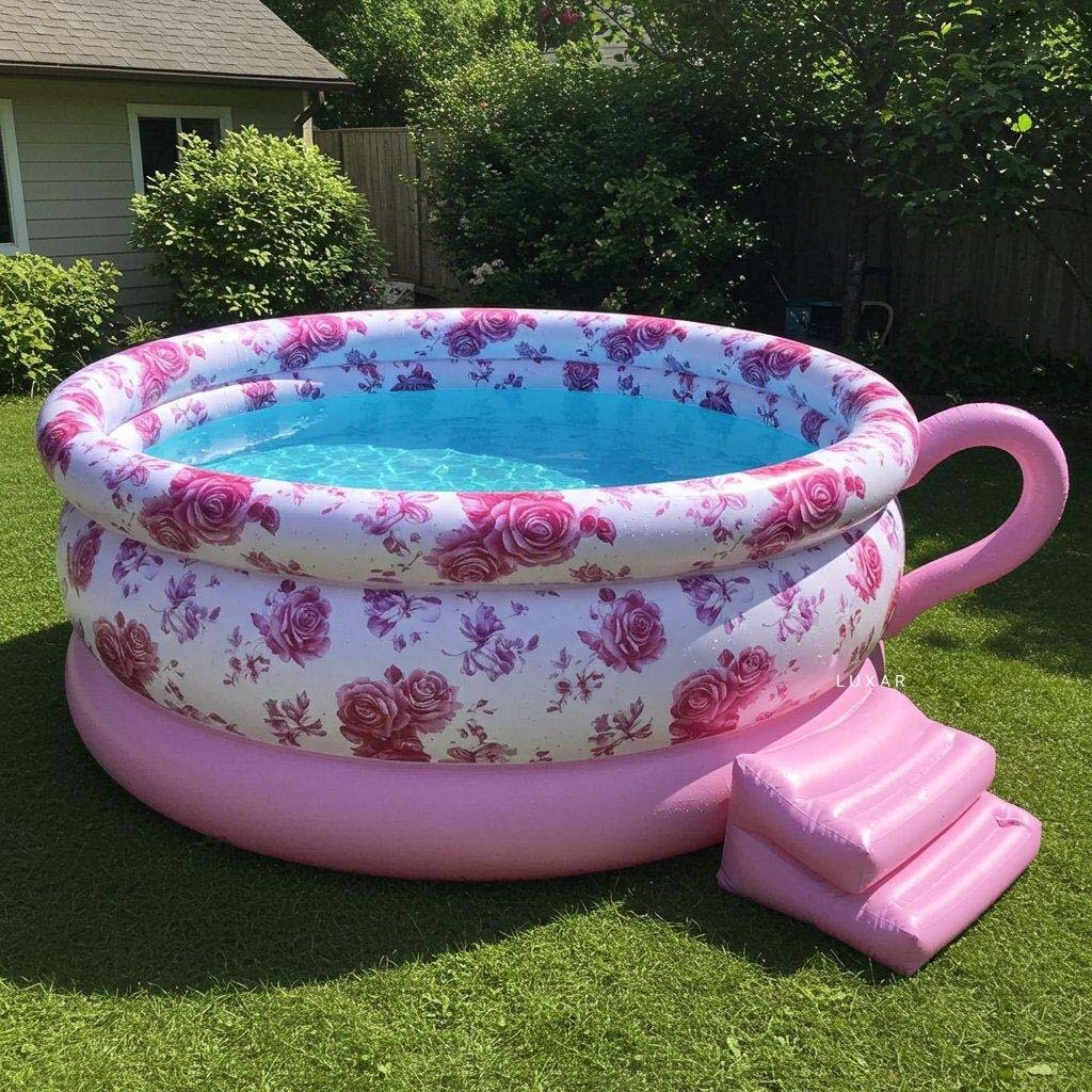 Inflatable Tea Cup Pool