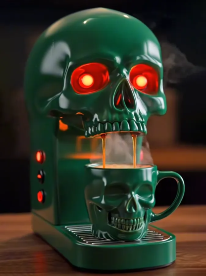 🔥Limited Time Offer💖Skull Coffee Makers（Includes skeleton coffee cup）