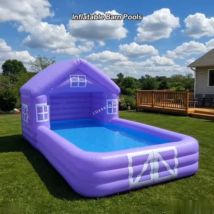 Giant Inflatable Barn Pool