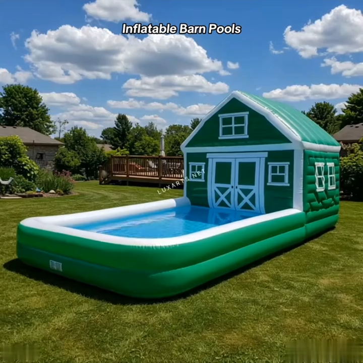 Giant Inflatable Barn Pool