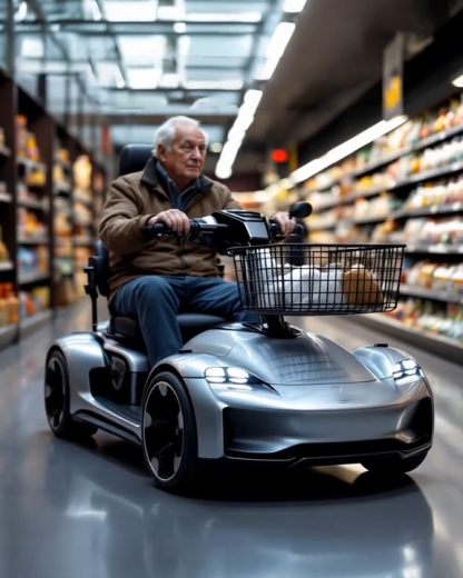 Clearance Sale🔥Limited Time Offer💖1000W Electric Luxury Car Mobility Scooters Are the Ultimate Ride