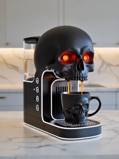 🔥Limited Time Offer💖Skull Coffee Makers（Includes skeleton coffee cup）