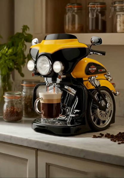 Clearance Sale🔥Limited Time Offer💖High-performance Motorcycle Coffee Maker | Bold Design for Motorcycle Lovers’ Mornings