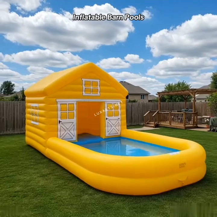 Giant Inflatable Barn Pool
