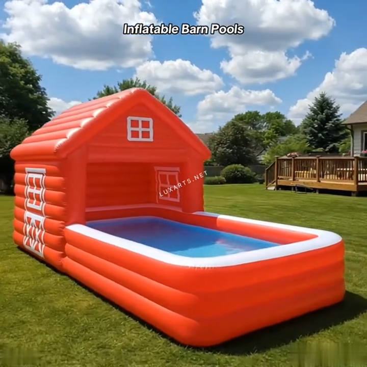 Giant Inflatable Barn Pool