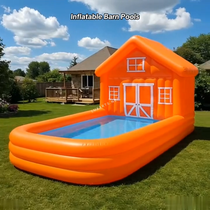 Giant Inflatable Barn Pool
